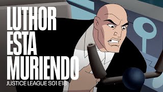 Lex Luthor comienza a sentir los síntoma de un cáncer terminal  Justice League [upl. by Nedla975]