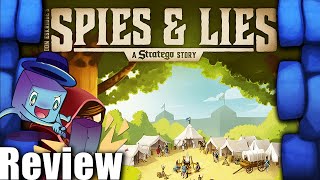 Spies amp Lies A Stratego Story Review  with Tom Vasel [upl. by Sadick]