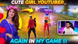 VBadge Girl Youtuber Kattys Kingdom Again In My Game 😁❤️  Free Fire Telugu  Munna Bhai Gaming [upl. by Eppillihp80]