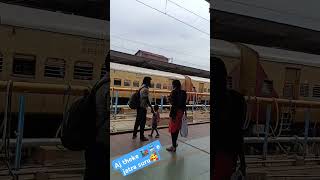 Aj theke train 🚆 e jatra surushorts video pls subscribe 💞 [upl. by Esiuole]