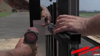 How To Install A Sliding Gate From Scratch The Easy Way [upl. by Pall]