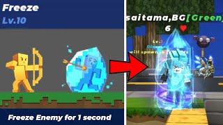 Unlocking Freeze Talent in Bedwars  Blockman Go [upl. by Simmons]