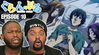 Arrival in Okinawa  Grand Blue Episode 10 Reaction  First Time Watching [upl. by Abrahan866]