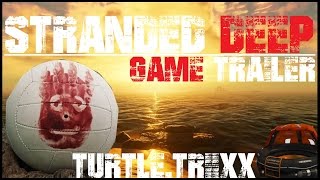 STRANDED DEEP  GAME TRAILER  FHD  Unoffical [upl. by Aneleiram]