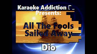 Dio karaoke  All The Fools Sailed Away [upl. by Heywood]