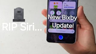 new Bixby update  WOW Better than siri [upl. by Ylime]