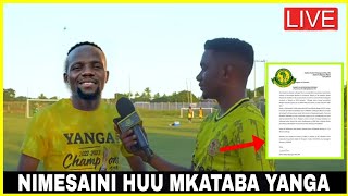 🔴MSIKIE Alichokisema CHAMA Muda Huu AWAKATAA SIMBA ATANGAZA KUSAINI MKATABA HUU MKUBWA YANGA [upl. by Adams663]