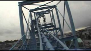 Togo Mega Coaster Looping Roller Coaster Front Seat POV Hamanako Pal Pal Japan [upl. by Juanne468]