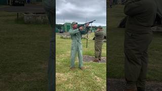 Blank firing Thompson test ww2 reenactment [upl. by Danieu260]