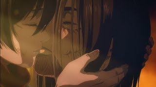 Eren and Mikasa  Attack on Titan  Black Swan 「EditAMV」🖤 [upl. by Thornie]