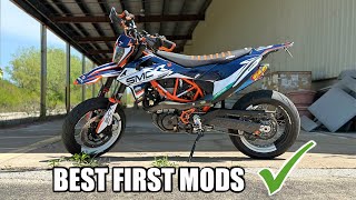 The BEST mods for your KTM 690 SMC R [upl. by Fleur676]