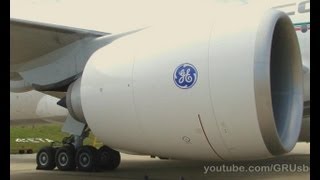 HD  Touch a 777   Ceiba 7772FBLR  at Guarulhos GRU StBGR [upl. by Florie]