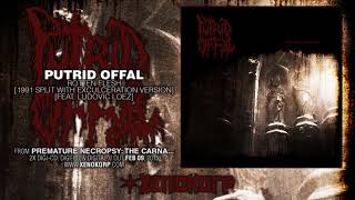 PUTRID OFFAL quotRotten Fleshquot 1991 split with Exulceration version  feat Ludovic Loez [upl. by Sutphin]