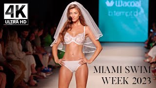 CURVE Collective Lingerie Fashion Show  Dual Angle Ultra 4K  Miami Swim Week 2023 [upl. by Anadroj]