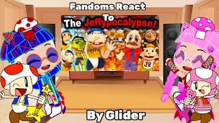 Fandoms React To The Sml YTP JeffyPocalypse By GliderYTP [upl. by Fulcher]