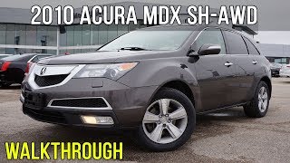 2010 Acura MDX SHAWD  37L V6 Engine Walkthrough [upl. by Attolrac420]