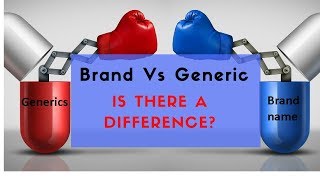 Brand vs Generic Is there a difference [upl. by Yessac]