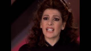 Commander Riker Informs Troi That She Can Not Take the Bridge Officers Test Again [upl. by Trstram]