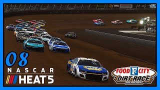 THE DIRTIEST WRECKFEST OF ALL TIME  NASCAR Heat 5 2023 Career Mode Ep8 [upl. by Llertac]