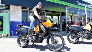 2018 KLR 650 Quick Review With New Colours [upl. by Sherm544]