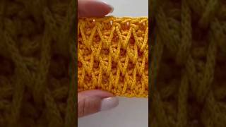 honeycomb stitch ✨🤗💛 instagood tranding viral crafting MrBeast [upl. by Oliy]