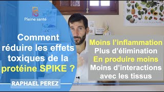 Comment réduire les effets toxiques de la protéine SPIKE  Effets secondaires [upl. by Euqinu]