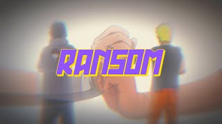 SASUKE amp NARUTO AMV  RANSOM SLOWED [upl. by Lalat]