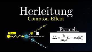 Der ComptonEffekt  Herleitung der Formel Physik [upl. by Atiuqihs]