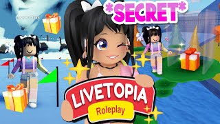 NEW 2 HIDDEN LOCATION SECRETS in LIVETOPIA Roleplay roblox [upl. by Slayton]