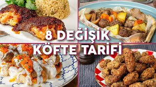 Klasik Köfte Yapmaktan Sıkılanlara 8 Değişik Köfte Tarifi  Köfte Tarifleri  Yemekcom [upl. by Anihtyc]