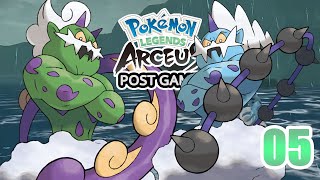 จับโปเกม่อน TORNADUS และ THUNDERUS   POKEMON LEGENDS ARCEUS POSTGAME EP05 [upl. by Jan323]