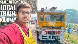 Sealdah Bongaon local train journey covering all stations onroute [upl. by Eirual555]