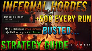 Diablo 4 Season 5  Infernal Hordes Guide  500 AETHER EVERY RUN OR YOUR MONEY BACK  Pt 1 [upl. by Patricia]