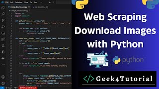 How to Download Images from the Web Using Python  Python Projects  2024 [upl. by Acirat728]