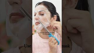 Face Mask Sheets diy diybeautytips facemask beauty tipsandtricks tipsandtrick skincare diys [upl. by Odlonyer]