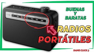 ❤️✅ Las 5 MEJORES Radios Portátiles de Amazon 2024 Baratas Calidad Precio [upl. by Pantin]