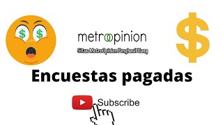 METROOPINIONpágina de encuestaspaga🤑🤑💸 [upl. by Finley]