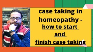 How to do Case Taking in Homeopathy  how to do case taking [upl. by Naitsirhc]