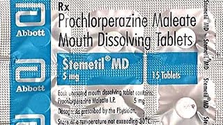 Stemetil MD tablet  Prochlorperazine Maleate Mouth Dissolving Tablets  Stemetil md tablet [upl. by Anoy868]