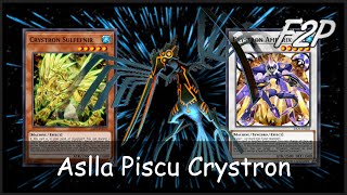 HIDDEN SYNERGY F2P Earthbound Immortal X Crystrons YuGiOh Duel Links [upl. by Idrahs]