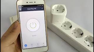 ForLinkon Tuya smart socket American standard 2 control three hole plug wireless conversion Brazilia [upl. by Bainbrudge]