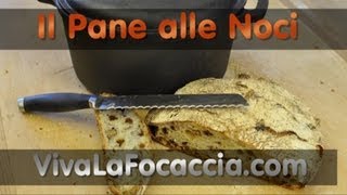 Ricetta Pane Semplice con le Noci [upl. by Grantland]