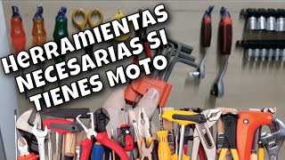 HERRAMIENTAS BÁSICAS QUE DEBES COMPRAR SI TIENES UNA MOTO [upl. by Elmira697]