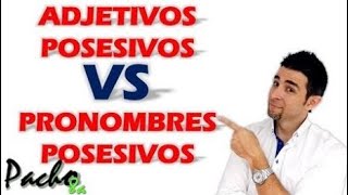 Adjetivos Posesivos VS Pronombres Posesivos  ¿Cómo identificarlos  Clases inglés [upl. by Koran]