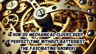 How Do Mechanical Clocks Keep Perfect Time Without Batteries The Fascinating Answer [upl. by Ahcire]