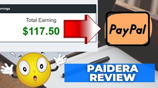 Paidera Honest Review  Legit or Scam Payment Proof amp Tutorial Real Free amp Easy PayPal Money 💰 [upl. by Aicilav726]