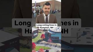 New Hampshire voters have been showing up to the polls in droves on Tuesday [upl. by Cornela333]