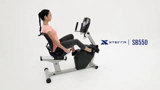 XTERRA Fitness SB550 Recumbent Bike [upl. by Crystal]