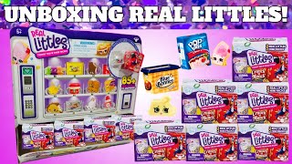 UNBOXING Shopkins REAL LITTLES Season 14 Blind Bag Opening [upl. by Ezra754]