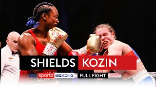 FULL FIGHT  Claressa Shields vs Ema Kozin  UK DEBUT 🇬🇧 [upl. by Nybbor]